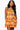 SAMPLE - Orange Stars & Football Tank Dress