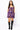 SAMPLE - Purple Stars & Football Tank Dress