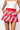 SAMPLE - Black & Red Full Body Scattered Bulldog Skort