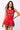 SAMPLE - Red & Black Rhinestone Cheerleader Tank Dress