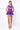 SAMPLE - Purple & White Rhinestone Cheerleader Tank Dress
