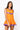 SAMPLE - Orange & Purple Rhinestone Cheerleader Tank Dress