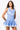 SAMPLE - Light Blue & White Rhinestone Cheerleader Tank Dress