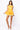SAMPLE - Light Orange & White Rhinestone Cheerleader Tank Dress