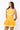 SAMPLE - Light Orange & White Rhinestone Cheerleader Tank Dress