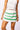 SAMPLE - Green & White Striped Sweater Skirt