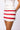 SAMPLE - Red & White Striped Sweater Skirt