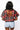 Licensed Sample - Arkansas Plaid Tie Back Cotton Top