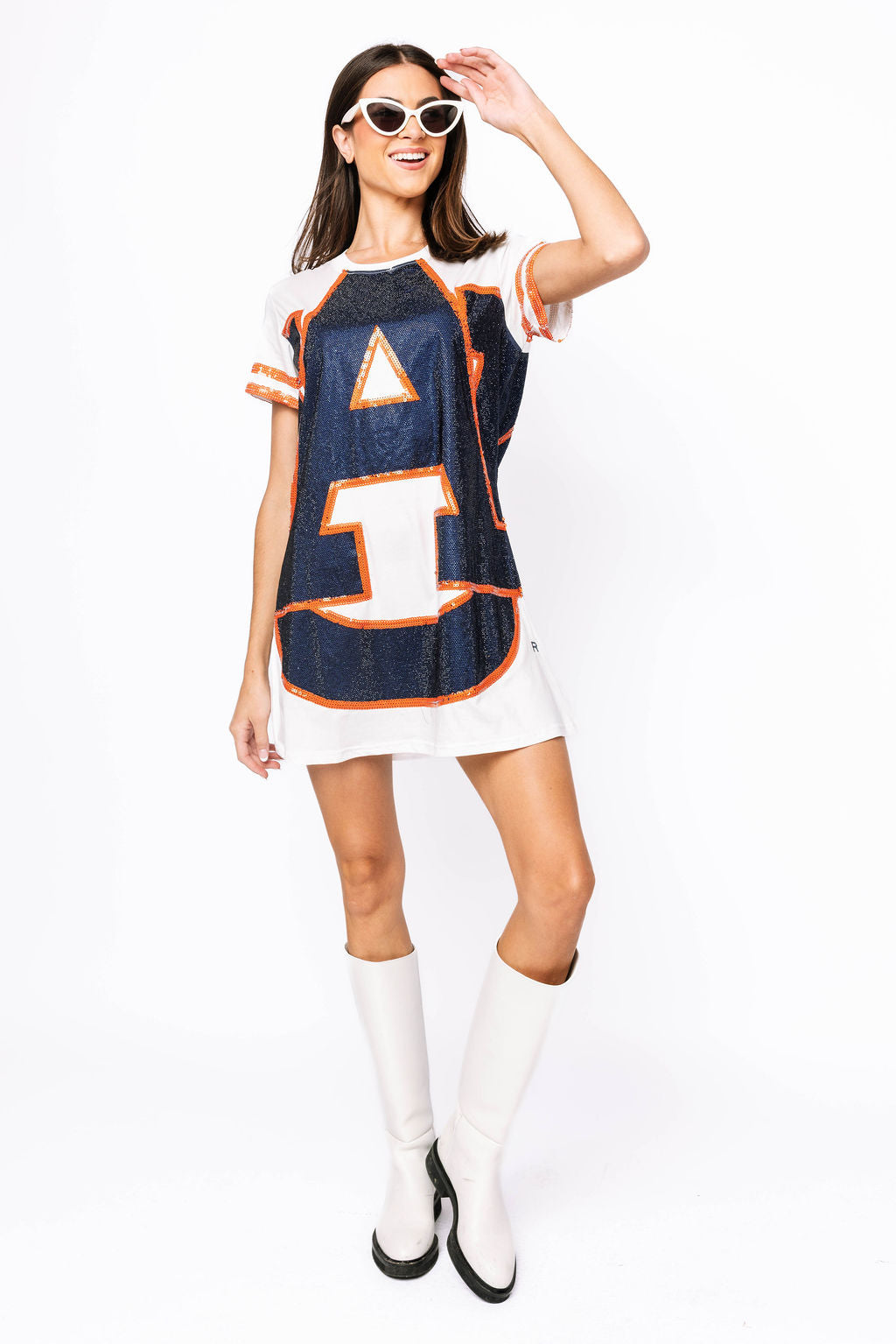 Licensed Sample - Auburn Oversized Mascot Tee Dress