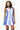 SAMPLE - Royal & White 'Florida' Tank Dress