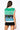 SAMPLE - Powder Blue & Green Colorblock Football Icon Vest