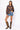 SAMPLE - Orange/Navy Plaid Rhinestone Football Button Down LS Shirt
