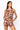 SAMPLE - Orange/Red/Blue Plaid Rhinestone Football Tie Front Tank and Shorts Set