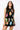 SAMPLE - Black Groovy Scattered Football Tank and Skort Set