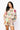 SAMPLE - Tan Groovy Cropped Footballs Sweatshirt and Shorts Set