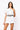 SAMPLE - White Multi Football One Shoulder Top and Skort Set