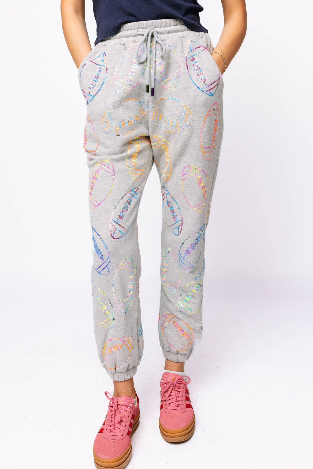 SAMPLE - Grey Multi Football Jogger