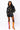 SAMPLE - Black Multi Helmet Collared Sweatshirt and Short Set