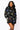 SAMPLE - Black Multi Helmet Collared Sweatshirt and Short Set