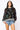SAMPLE - Black Multi Football Sport Stripe Sweatshirt