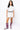 SAMPLE - White Multi Helmet Bubble Dress