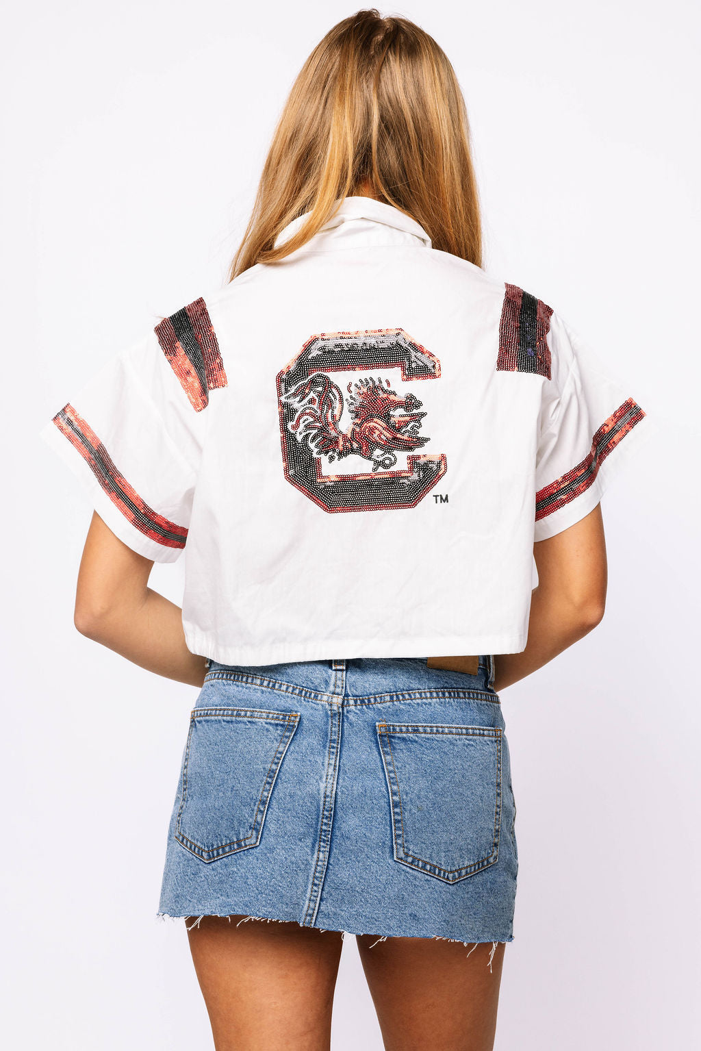 Licensed Sample - South Carolina Cotton Tie Bottom Jersey Top