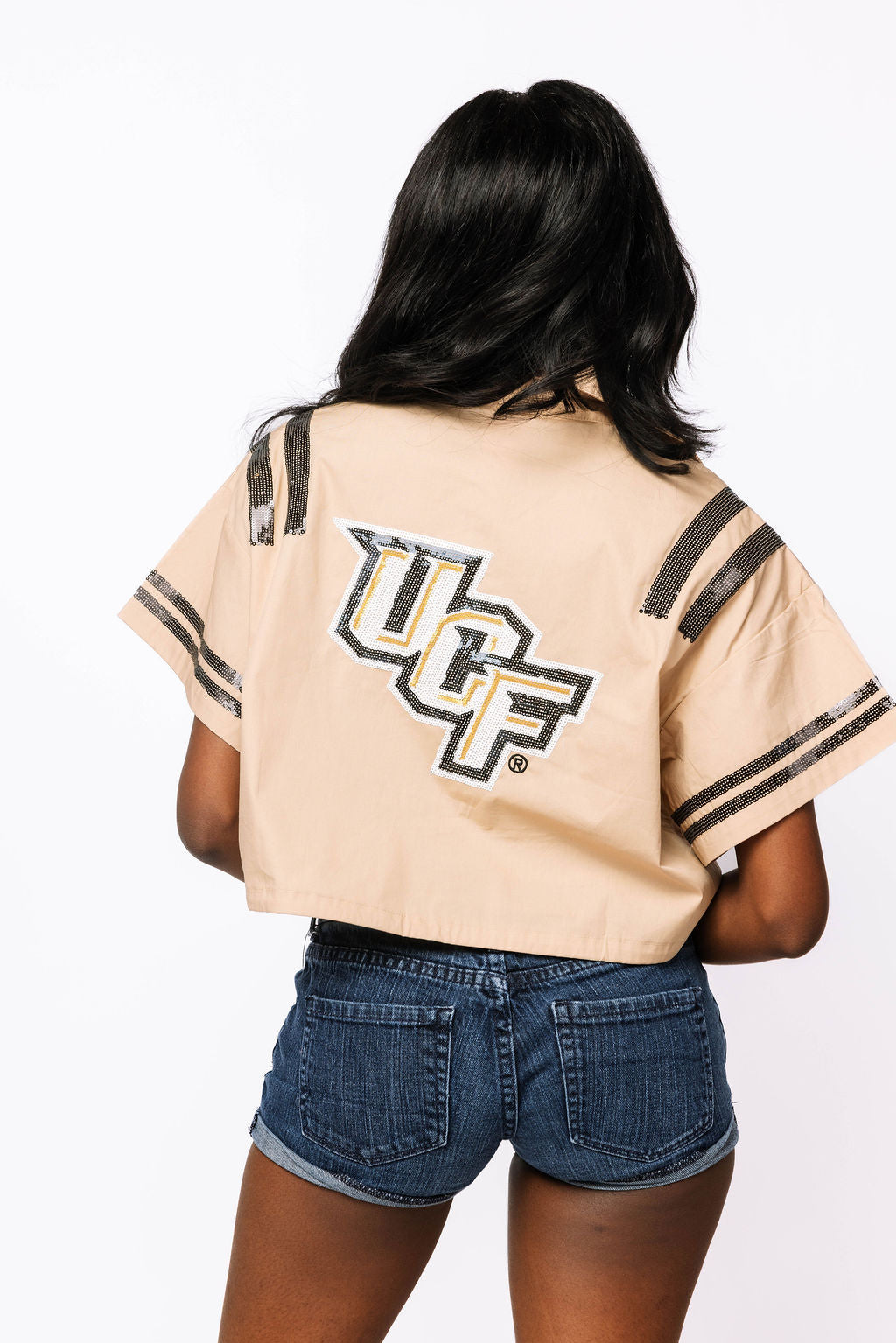 Licensed Sample - UCF Cotton Tie Bottom Jersey Top