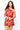 SAMPLE -  Red Footballs & Stars One Shoulder Top and Skort Set