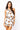 SAMPLE -  White Footballs & Stars One Shoulder Top and Skort Set
