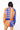 SAMPLE - Royal & Orange Colorblock Football Sweatshirt and Shorts Set
