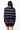 Licensed Sample - Ole Miss Full Sequin Skinny Stripe Cardigan/Short