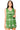 Green Cotton Football Field Tie Cotton Romper