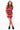 Hot Pink, Black & Orange Checker Trim Halloween Icon Tank