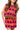 Hot Pink, Black & Orange Checker Trim Halloween Icon Tank