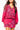 Bright Pink Crawling Bats Button Up Cardigan
