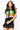 Colorblock Halloween Icon Button Up Sweater Vest