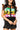 Colorblock Halloween Icon Button Up Sweater Vest