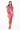 Hot Pink Multi Skeleton Body Tee Dress