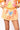 Orange Neon Skeleton Short