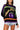 Black, Purple, Orange & Green Stripe 'Hocus Pocus' Long Sleeve Sweater
