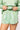 Light Green Tonal Skeleton Short