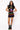 Black, Purple, Orange & Green Stripe 'Hocus Pocus' Top