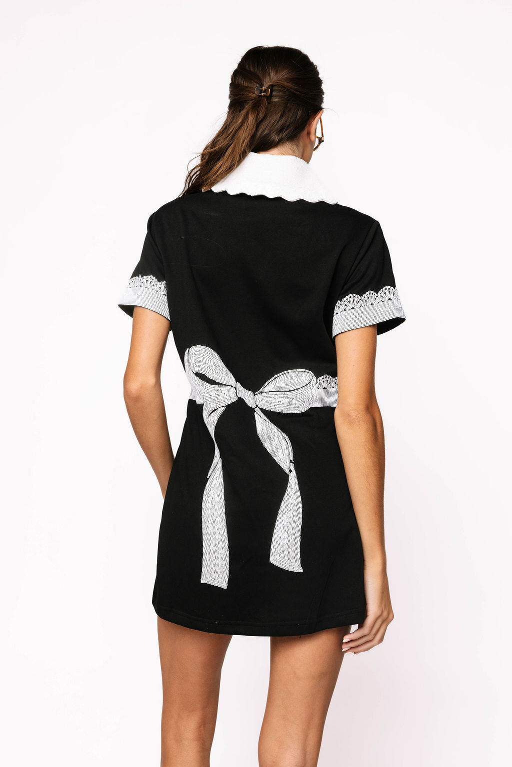 Black & White French Maid Dress Queen of Sparkles Black & White French Maid Dress Queen of Sparkles
