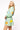 Sample Seafoam Multi pumpkin Zip Up Collar Dress