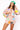 Sample Plaid Multi Pumpkin Tie Long Sleeve Top/Short Set