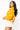 Sample Orange Knitted Candy Corn Cardigan