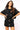 Sample Black Jeweled Skull Top and Skort Set