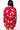 Sample Hot Pink Scattered Witch Hand Waffle Top and Short Set