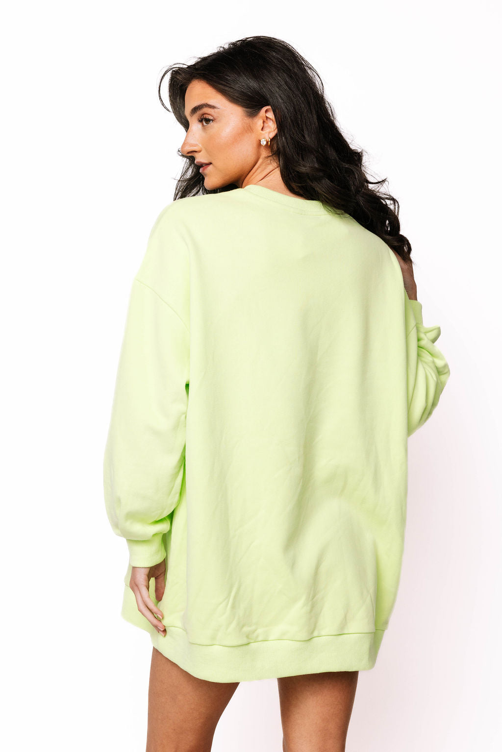 Sample Green Queen Witch Card Sweatshirt Dress