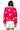Sample Pink & White Knitted Skull Cardigan